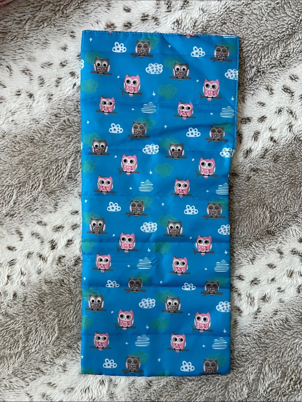 Our Generation Doll - Sleeping Bag - Pink & Gray Owl Print